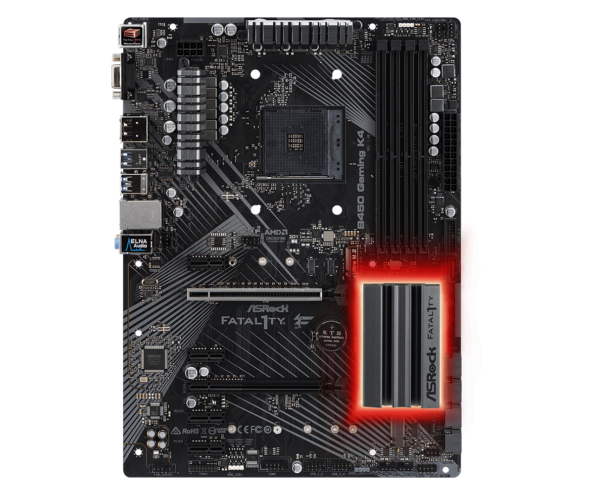 Asrock fatality b450 gaming k4 ошибка биоса где смотреть